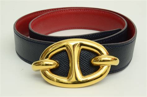 hermes navy belt|authentic Hermes belt for sale.